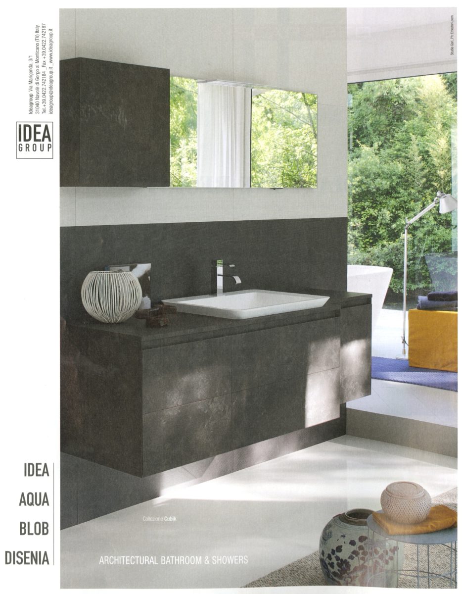 Bathroom furniture Cubik on 100Idee per Ristrutturare &#8211; n.5/2011