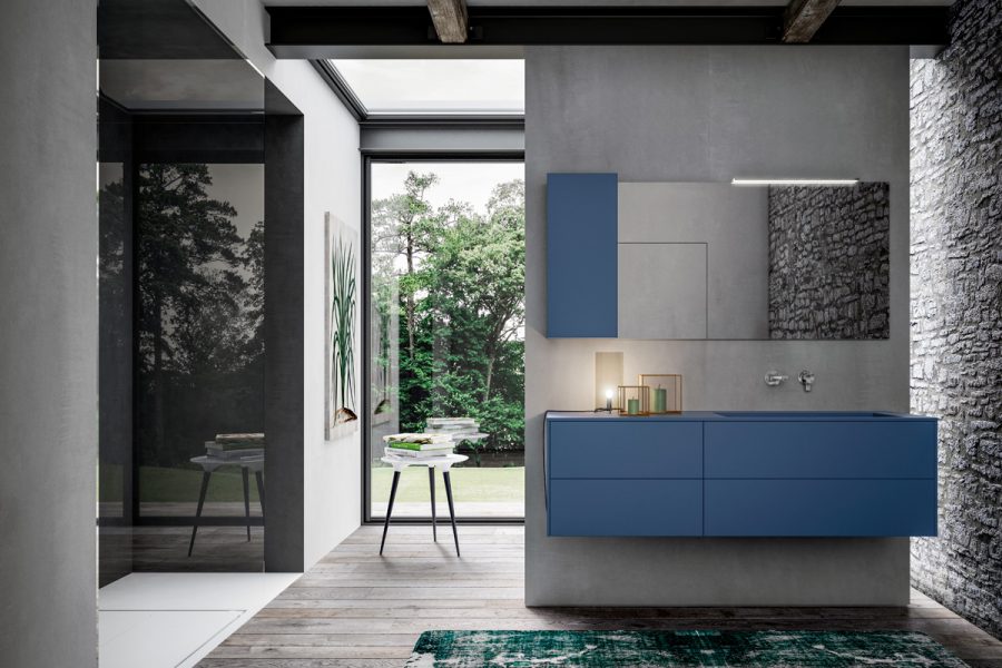 Sense. The first bathroom furniture collection to caress, making your choice a “question of feeling”.