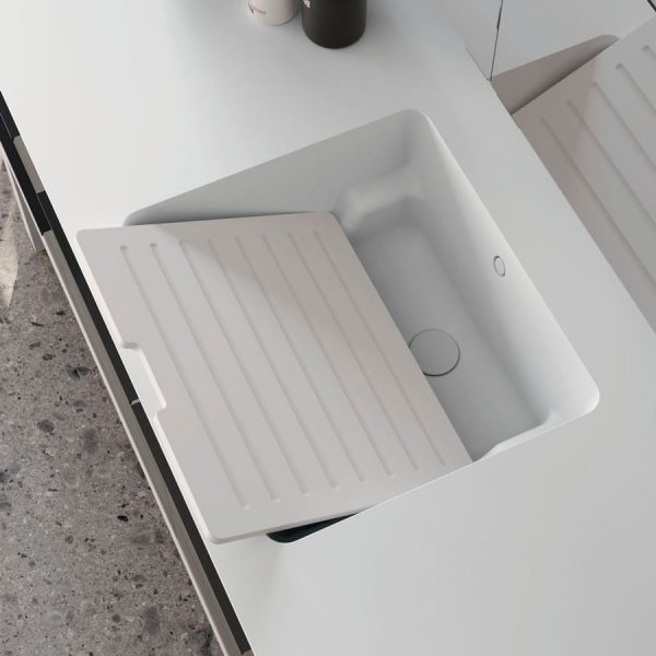 Integrated laundry sinks