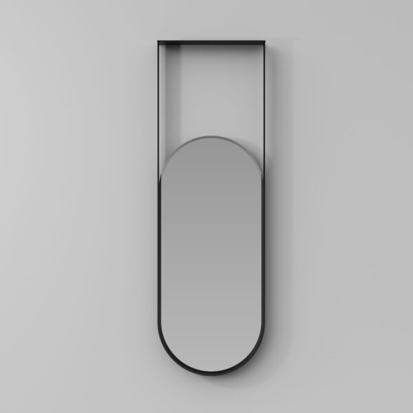 Beauty ceiling-mounted double-sided mirror