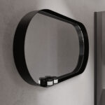 Asola metal framed oval mirror  - Ideagroup