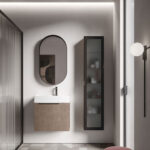 Asola metal framed oval mirror  - Ideagroup