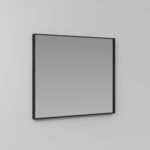 Frame aluminium-framed rectangular mirror  - Ideagroup