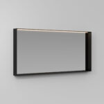 Nest rectangular framed mirror with integrated lighting  - Ideagroup