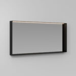 Nest rectangular framed mirror with integrated light  - Ideagroup