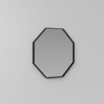 Ottagono aluminium-framed octagonal mirror  - Ideagroup