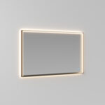 Tecnica-Up aluminium-framed rectangular mirror with integrated light  - Ideagroup