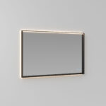 Tecnica-Up aluminium-framed rectangular mirror with integrated light  - Ideagroup