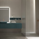 Side-Up rectangular mirror with LED backlight  - Ideagroup