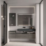 Eco rectangular mirror with integrated light  - Ideagroup