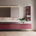 Frame aluminium-framed rectangular mirror  - Ideagroup