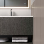 Joule square mirror with light  - Ideagroup