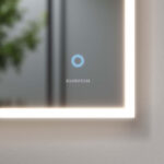 Joule square mirror with light  - Ideagroup