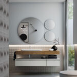 Lap bevelled round mirror  - Ideagroup