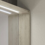 Nest rectangular framed mirror with integrated lighting  - Ideagroup