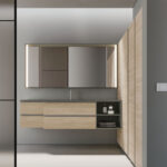 Riquadrata rectangular framed mirror  - Ideagroup