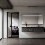 SAT/SAL aluminium-framed rectangular mirror  - Ideagroup