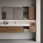 SAT/SAL aluminium-framed rectangular mirror  - Ideagroup