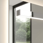 Side-Up rectangular mirror with LED backlight  - Ideagroup