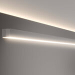 Side-Up rectangular mirror with LED backlight  - Ideagroup