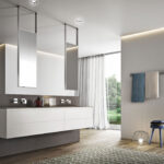 Soffitto double-sided rectangular mirror  - Ideagroup