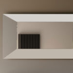 Trapezio aluminium-framed rectangular mirror  - Ideagroup