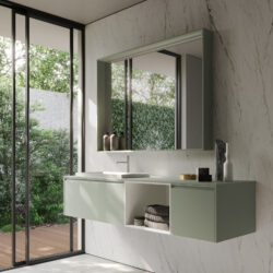 Elite built-in washbasin in Mineralux or Mineralsolid  - Ideagroup