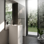 Quadro Cristalplant free-standing washbasin  - Ideagroup