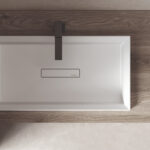 Elite built-in washbasin in Mineralux or Mineralsolid  - Ideagroup