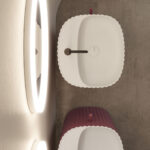 Giove02 Cristalplant free-standing washbasin  - Ideagroup