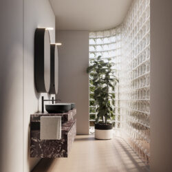 Laguna06 Cristalplant countertop washbasin  - Ideagroup