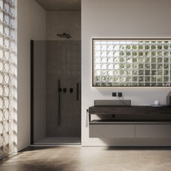 Light glass countertop washbasin  - Ideagroup