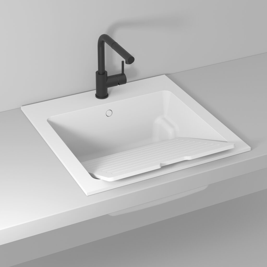 Acritek built-in laundry sink Type T  - Ideagroup