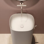 Saturno Cristalplant free-standing washbasin  - Ideagroup