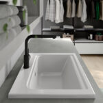 Scott ceramic built-in laundry sink  - Ideagroup