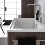 Scott ceramic built-in laundry sink  - Ideagroup