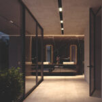 Slide marble countertop washbasin  - Ideagroup