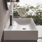 Touch ceramic countertop washbasin  - Ideagroup