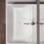 Touch ceramic countertop washbasin  - Ideagroup