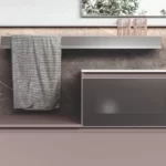 Mal aluminium shelf with/without towel rail  - Ideagroup