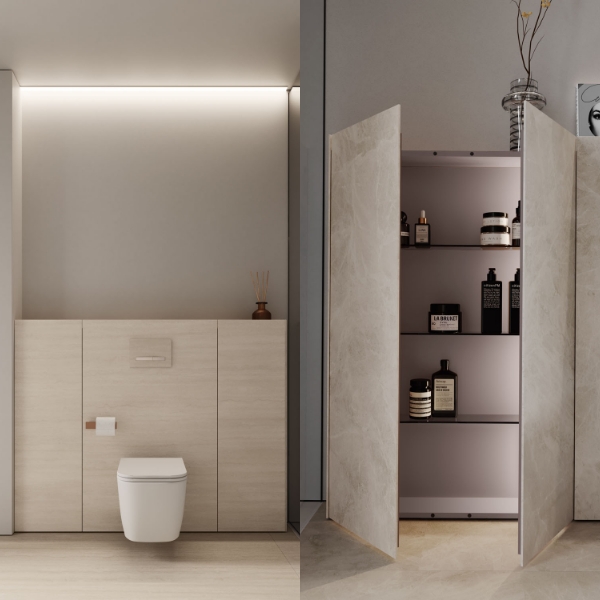 Floor-standing modules