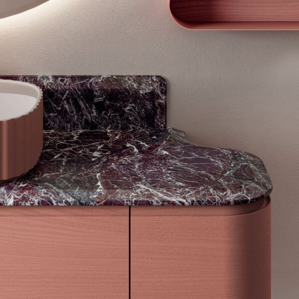 Cabinet fronts with grip profiles