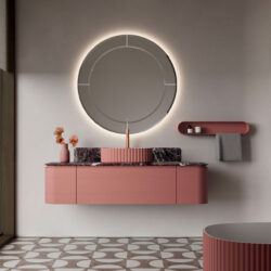 Giove04 Cristalplant countertop washbasin  - Ideagroup