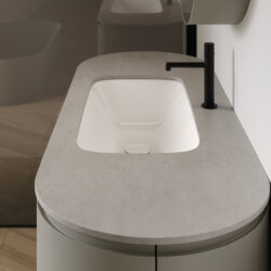 Alveo-S ceramic undercounter washbasin  - Ideagroup