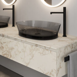 Habe Khromalite rectangular washbasin  - Ideagroup