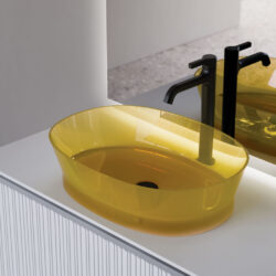 Habe Khromalite rectangular washbasin  - Ideagroup