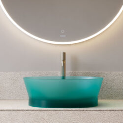 Habe Khromalite square washbasin  - Ideagroup