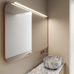 Bijou rectangular mirror  - Ideagroup