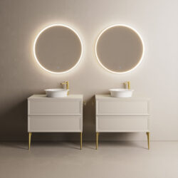 Berlino ceramic countertop washbasin  - Ideagroup