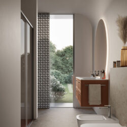 Platea decorative mirror with backlighting  - Ideagroup